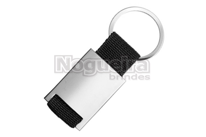 Chaveiro de Metal com Poliéster 
