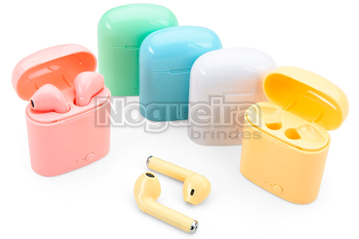 Fone de Ouvido Bluetooth Personalizado
