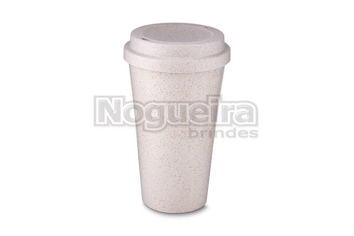Copo Fibra de Arroz 550ml Personalizado