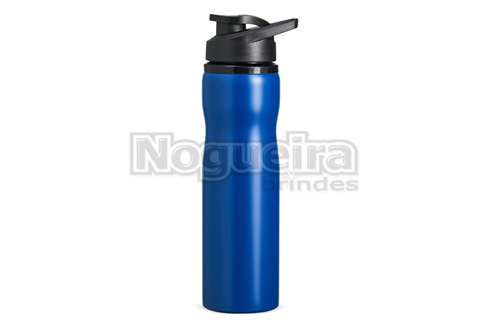 Squeeze Inox 750ml com Bocal Protegido e Alça Personalizado