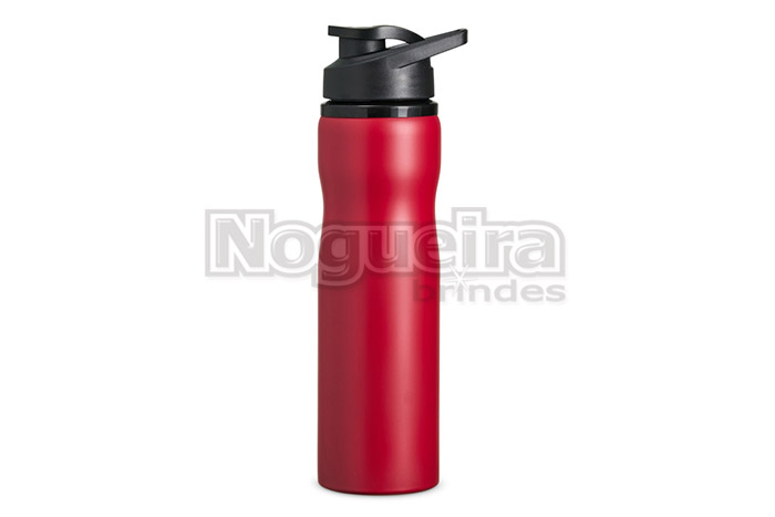 Squeeze Inox 750ml com Bocal Protegido e Alça Personalizado
