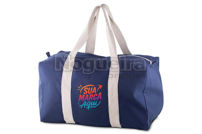 Mala Esportiva em Algodão Personalizada