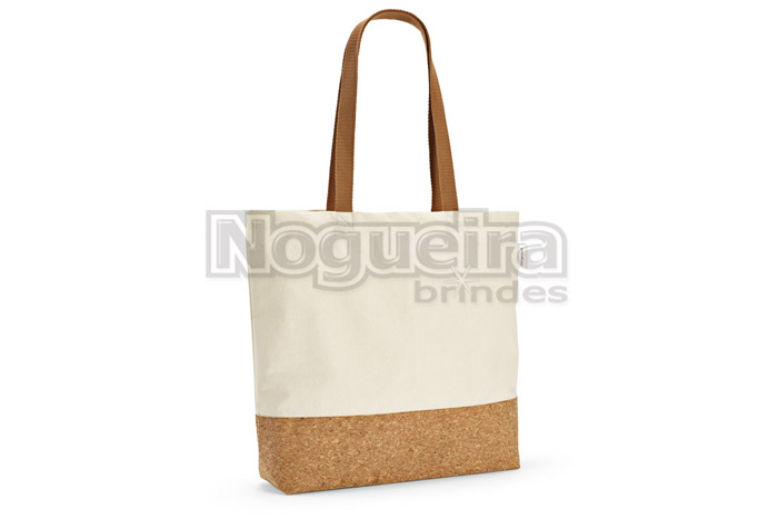 Sacola de Algodão e Cortiça Personalizada 