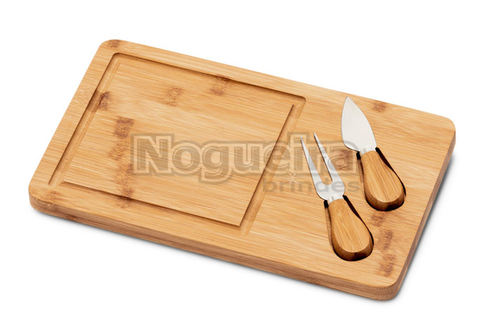 Kit Gourmet para Queijo 3 Peças Personalizado 