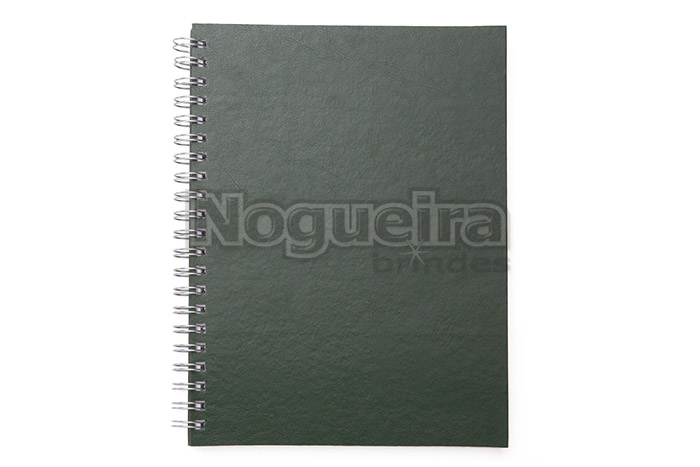 Caderno em Couro Sintético Personalizado