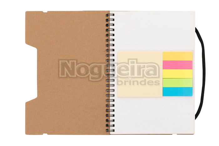 Caderno com Post It Personalizado