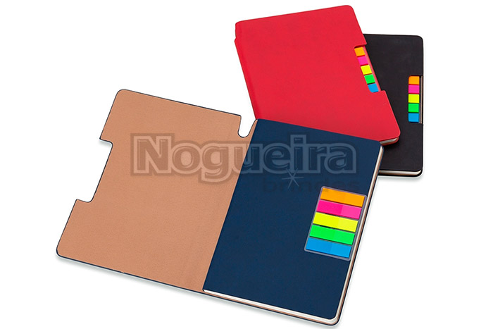 Caderno de Couro Sintético Personalizado