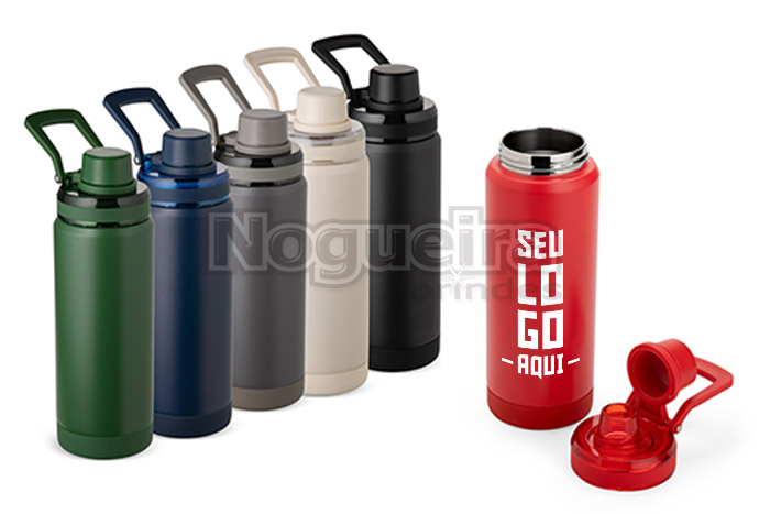 Garrafa Térmica 600ml em Inox 304 Personalizada