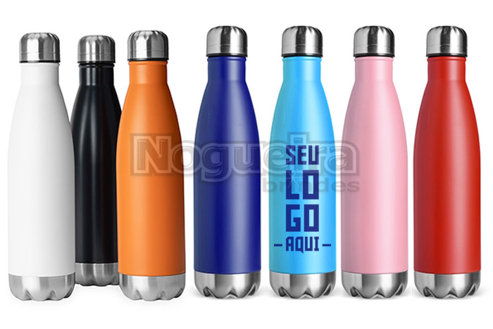 Garrafa Térmica com Vedação a Vácuo 500 ml em Inox Personalizada 