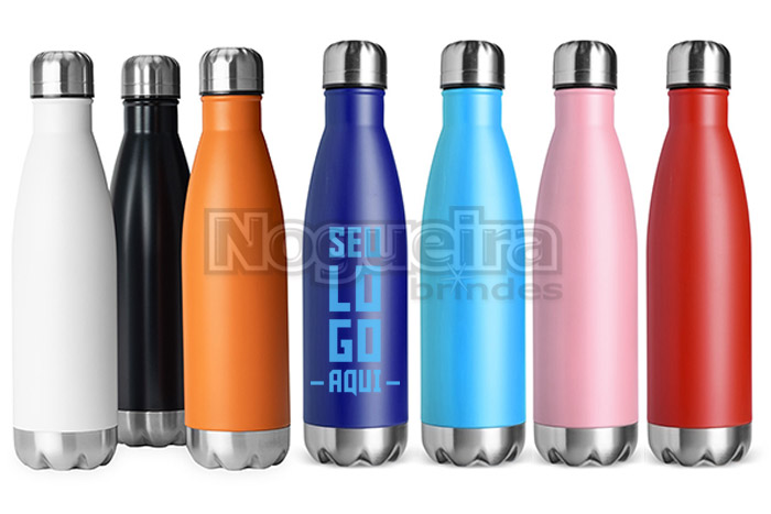 Garrafa Térmica com Vedação a Vácuo 500 ml em Inox Personalizada 
