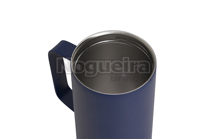 Caneca Térmica com Tampa e Bocal Personalizada
