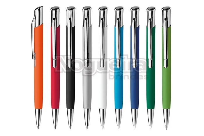 Caneta Esferográfica em Alumínio Personalizada
