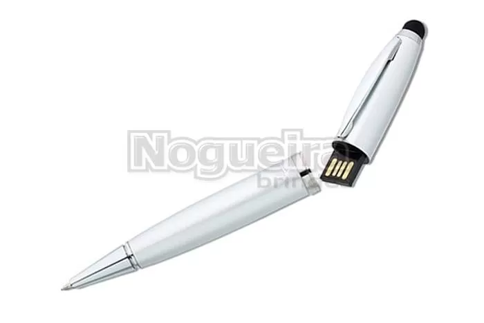 Caneta Pen Drive Touch Personalizada