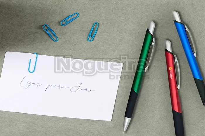 Caneta Esferográfica Metálica Personalizada