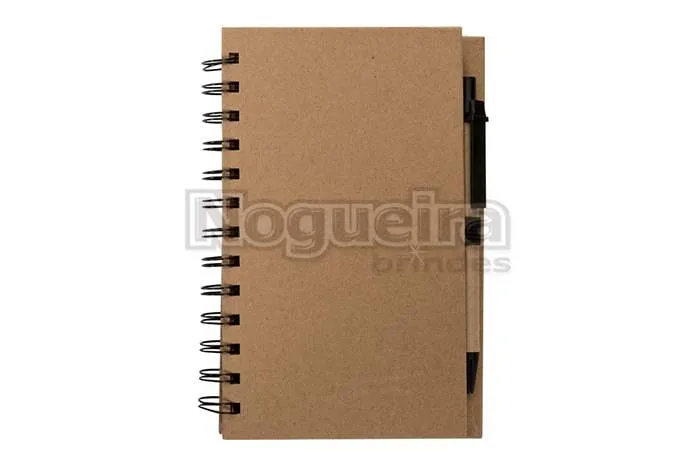 Bloco de Anotações com Caneta Ecológica