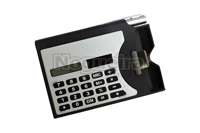 Calculadora com Porta Cartão