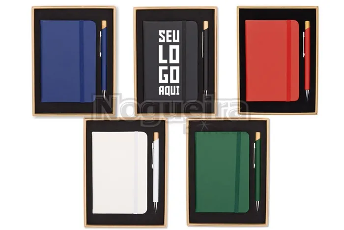 Moleskine com Caneta Personalizado