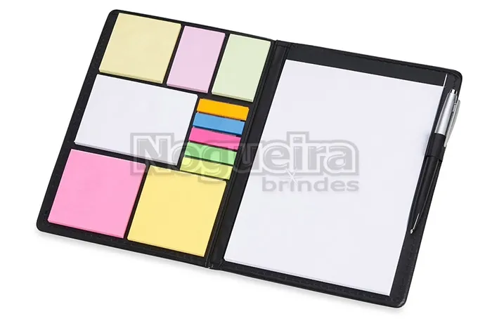 Kit para Anotações com Caneta Personalizado