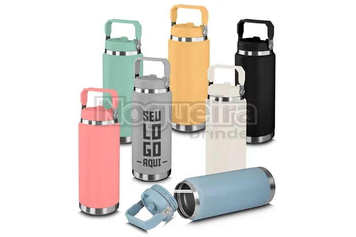 Garrafas Térmicas com 900ml Personalizadas