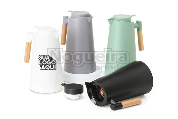 Garrafa Térmica de Café com 1 Litro Personalizada
