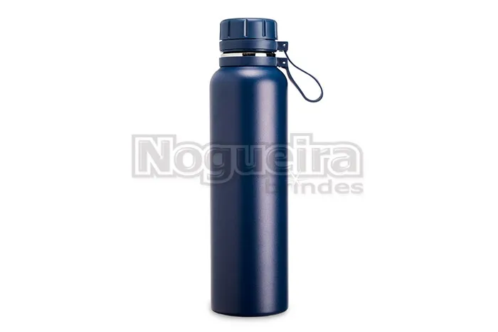 Garrafa Térmica com Alça de Silicone Personalizada