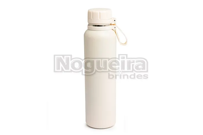 Garrafa Térmica com Alça de Silicone Personalizada