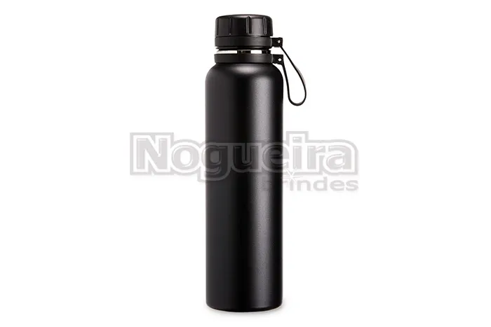 Garrafa Térmica com Alça de Silicone Personalizada