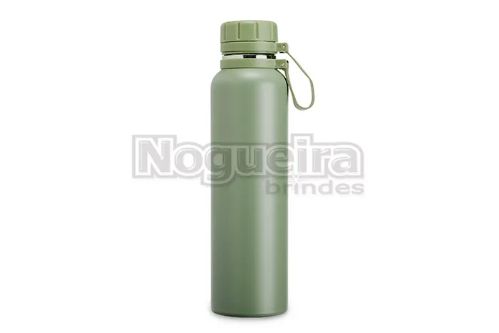 Garrafa Térmica com Alça de Silicone Personalizada