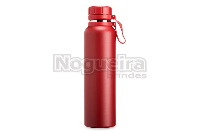 Garrafa Térmica com Alça de Silicone Personalizada
