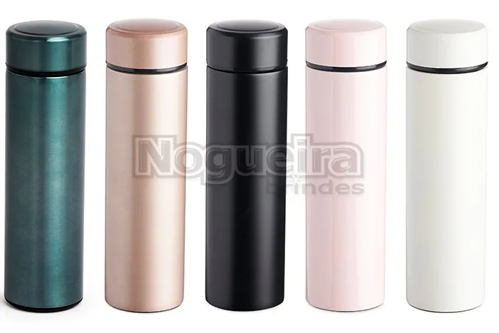 Garrafa Térmica Confeccionada em Aço Inoxidável