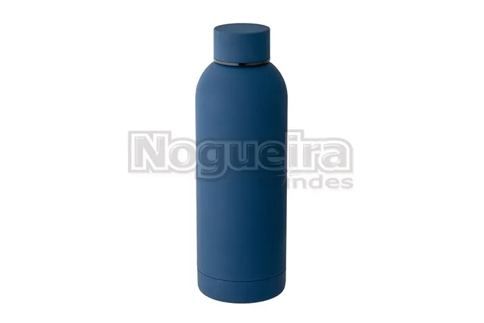 Garrafa Térmica com Acabamento Emborrachado Personalizada