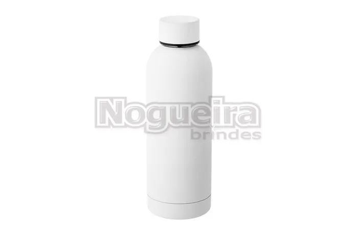 Garrafa Térmica com Acabamento Emborrachado Personalizada