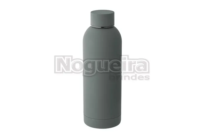 Garrafa Térmica com Acabamento Emborrachado Personalizada