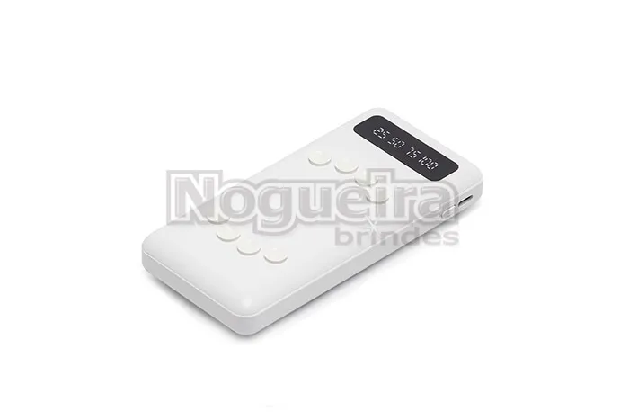 Power Bank com 10.000 mAh Personalizado