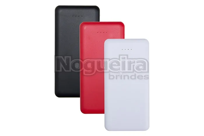Power Bank 10.000mah com Indicador Led Personalizado