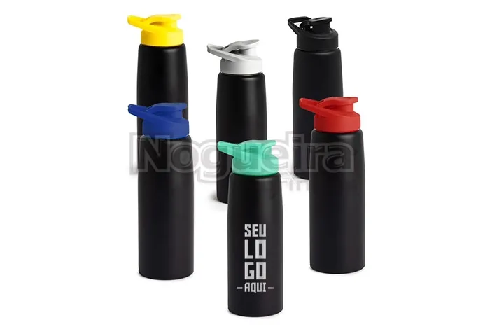 Squeeze Inox 880ml com Pintura Fosca Personalizado