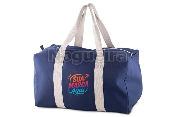 Mala Esportiva em Algodão Personalizada