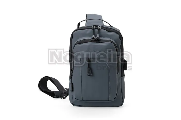 Mochila de Ombro 8L com Entrada USB Personalizada