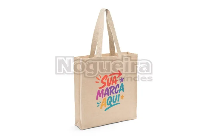 Sacola Ecológica com Bolso Personalizada