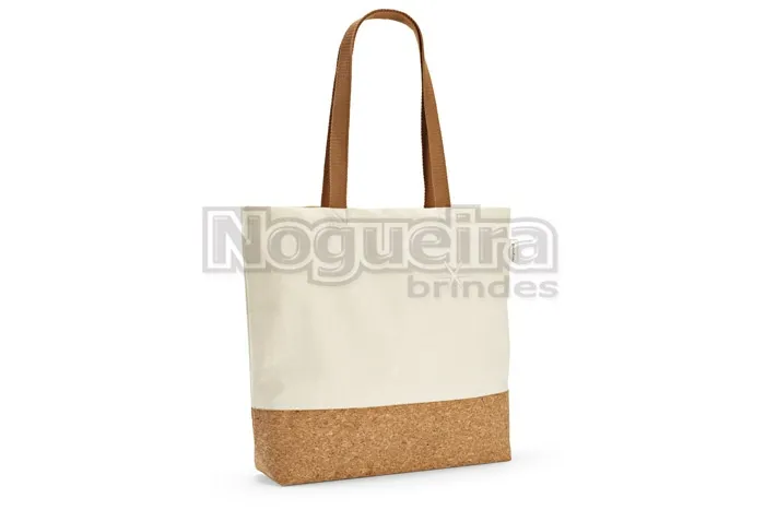 Sacola de Algodão e Cortiça Personalizada 
