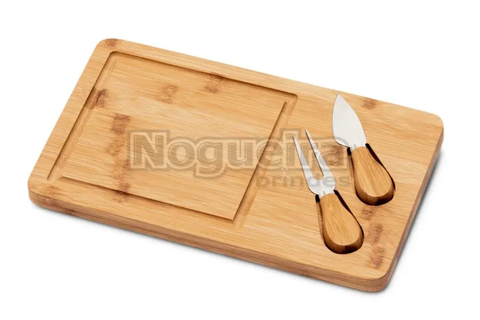 Kit Gourmet para Queijo 3 Peças Personalizado 