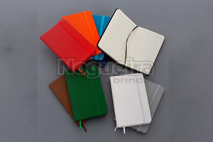 Moleskine com Marca Página Personalizado
