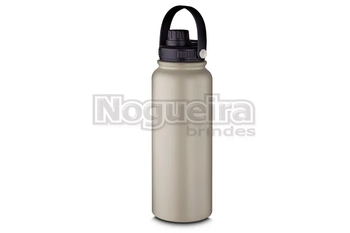 Garrafa Térmica Inox com Tampa Rosqueável