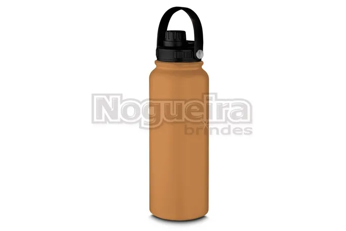 Garrafa Térmica Inox com Tampa Rosqueável