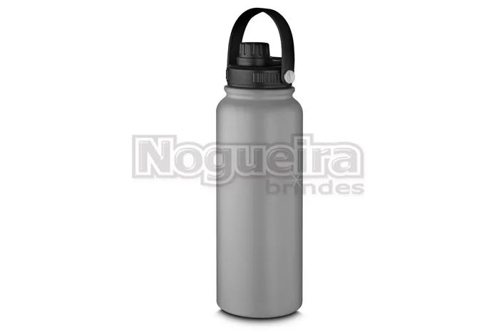 Garrafa Térmica Inox com Tampa Rosqueável