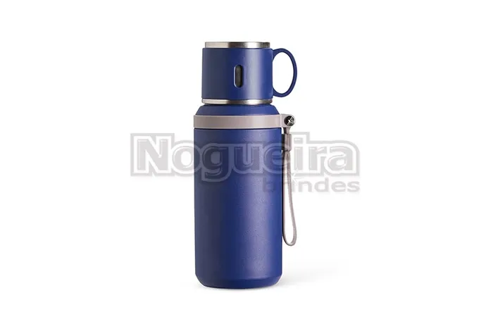 Garrafa Térmica com Xícara Personalizada
