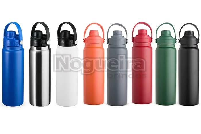 Garrafa Térmica de Inox com Parede Dupla Personalizada